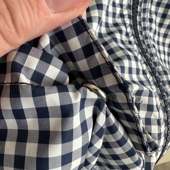 golfino germany women’s large navy check full zip golf jacket european style - Picture 15 of 16